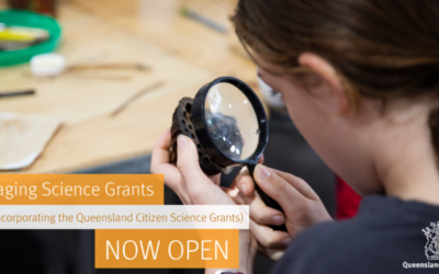 Engaging Science Grants now open.