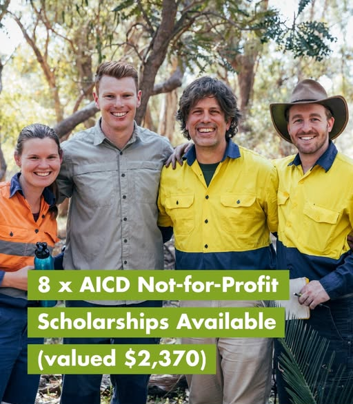 Closes April 9_AICD Scholarships for Landcare Groups and First Nations Organisations 
