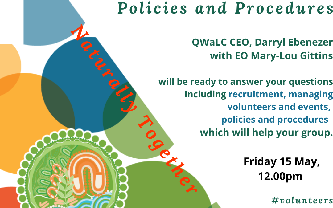 Volunteer Management, Policies and Procedures Webinar